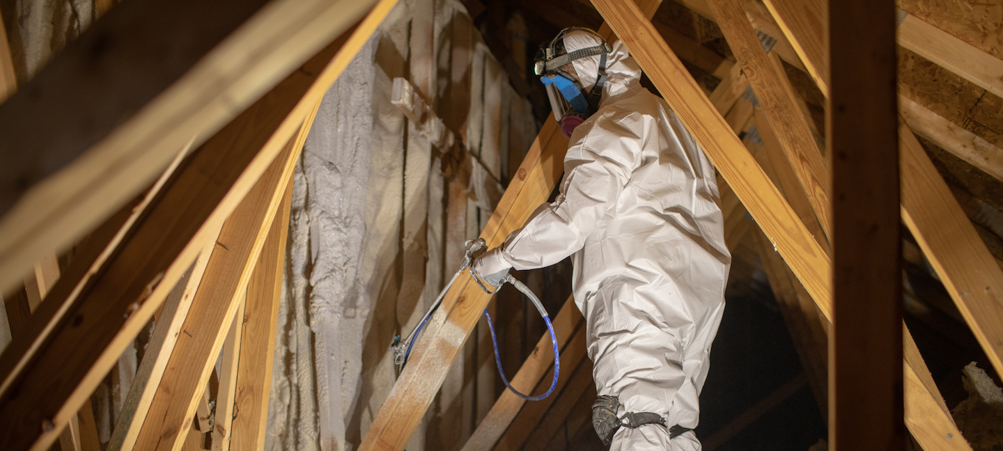 insulation installation in attic