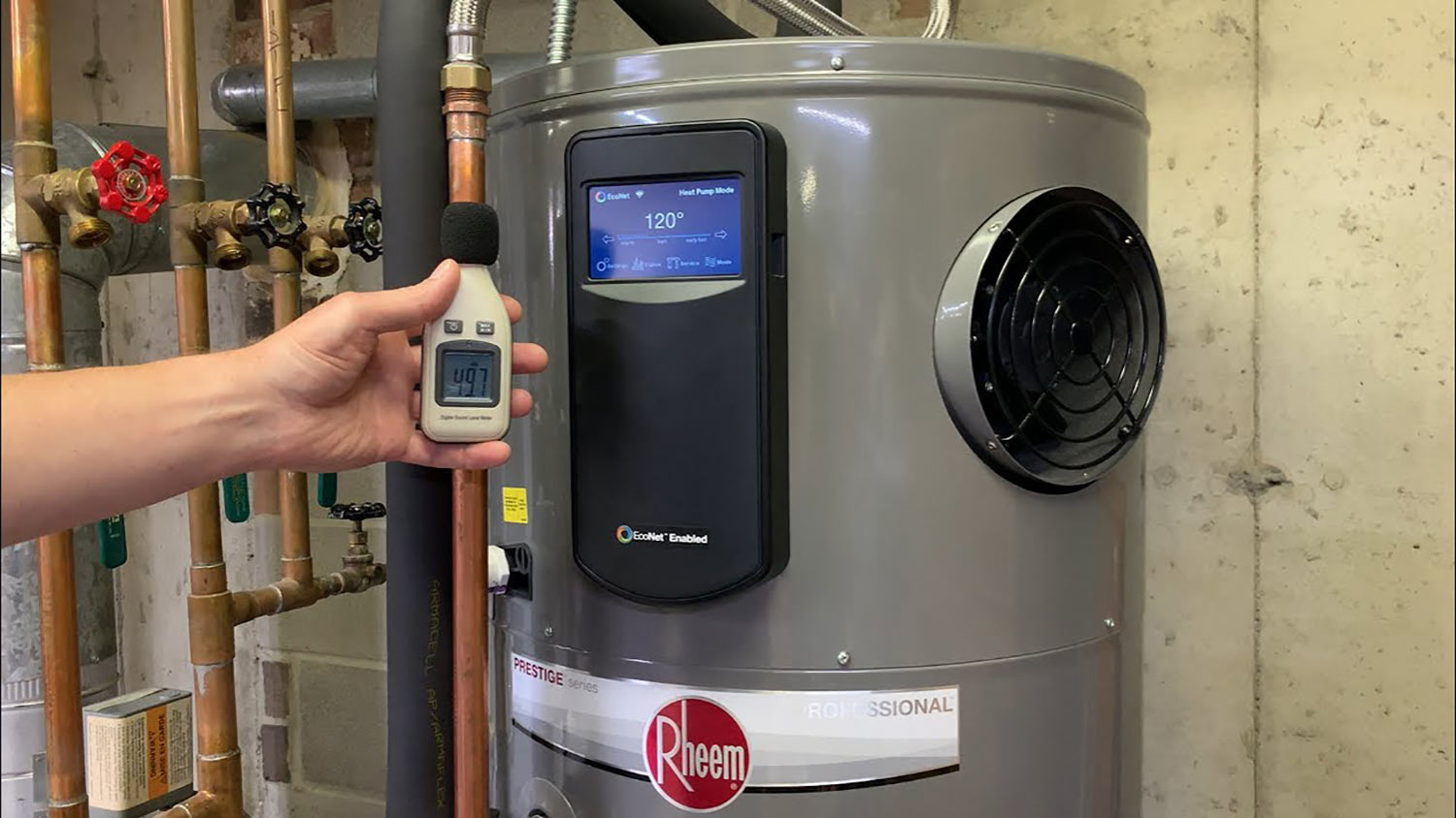 rheem heat pump water heater