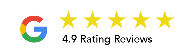google reviews - 4.9 out of 5 stars