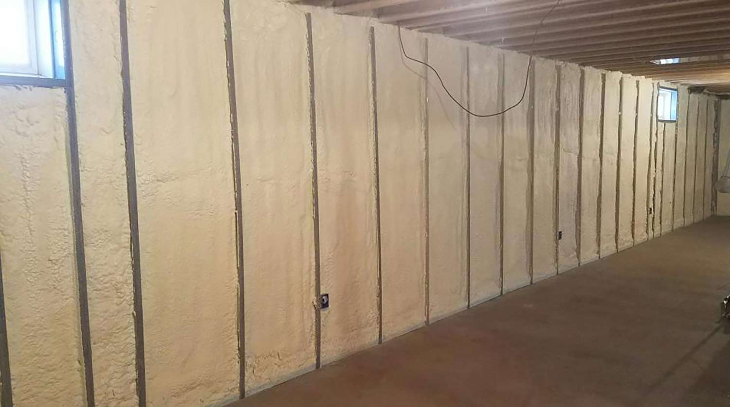 spray foam michigan basement