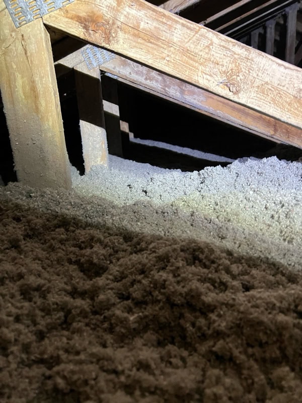 air sealing and attic insulation