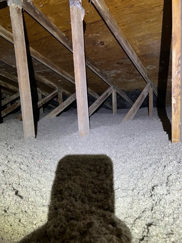 air sealing and attic insulation